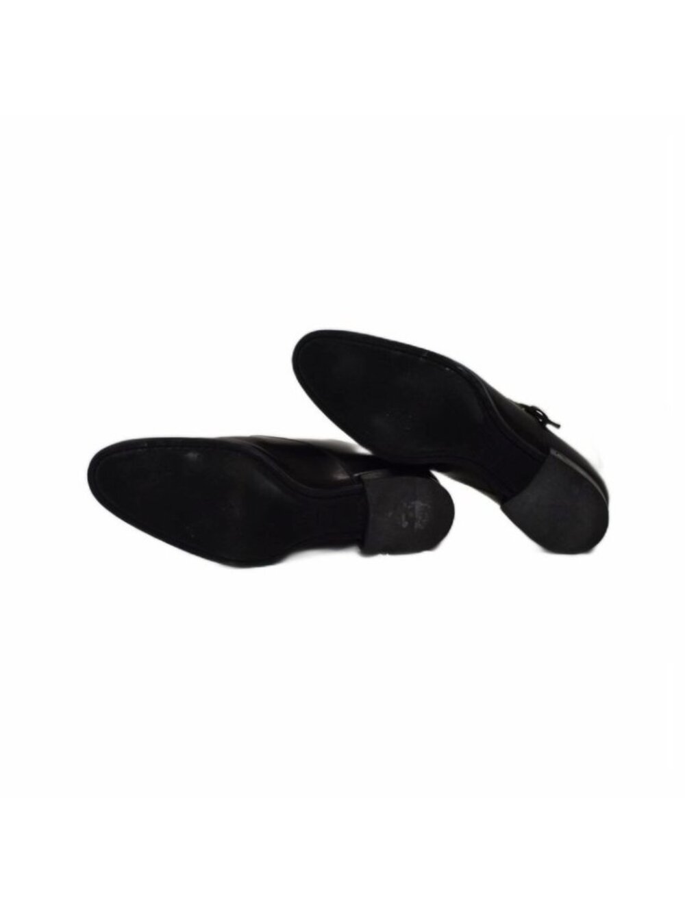 Louis Vuitton Business Shoes Dress Leather Logo Belt 8 Black - Picture 5 of 9